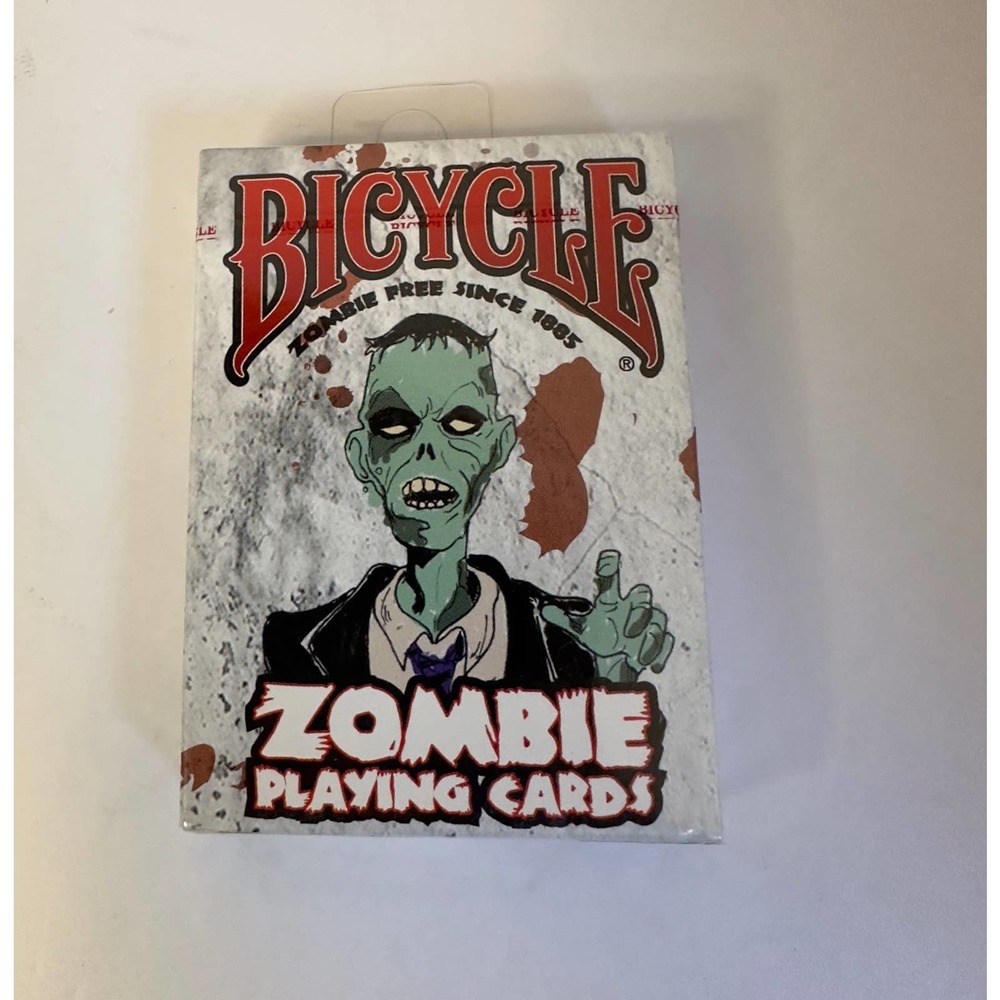 Bicycle Zombie Playing Cards Poker Size Deck Art Design by T. Brainard 2012